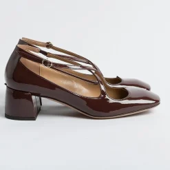A.BOCCA - Decollete - 32019 - Vernice Mosto<Collezione Scarpe Donna Decollete