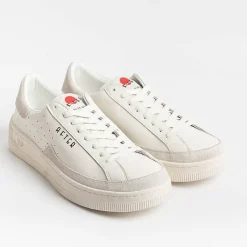 AFTER - Collezione Uomo After - Sneakers Saturno - 0790 - Avorio Grigio<Collezione Scarpe Uomo Sneakers
