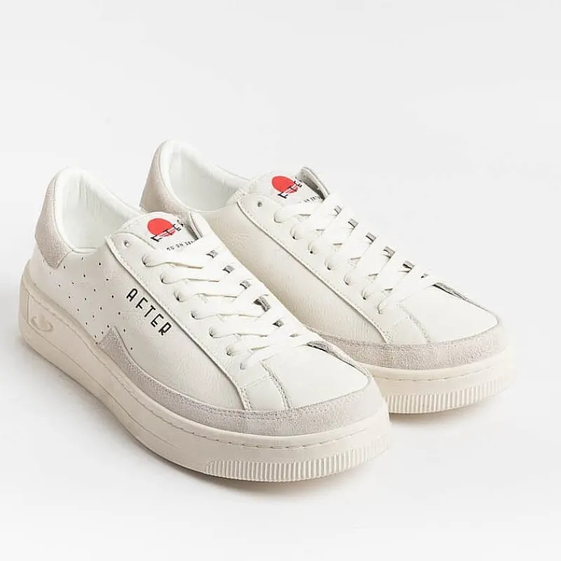 AFTER - Collezione Uomo After - Sneakers Saturno - 0790 - Avorio Grigio<Collezione Scarpe Uomo Sneakers