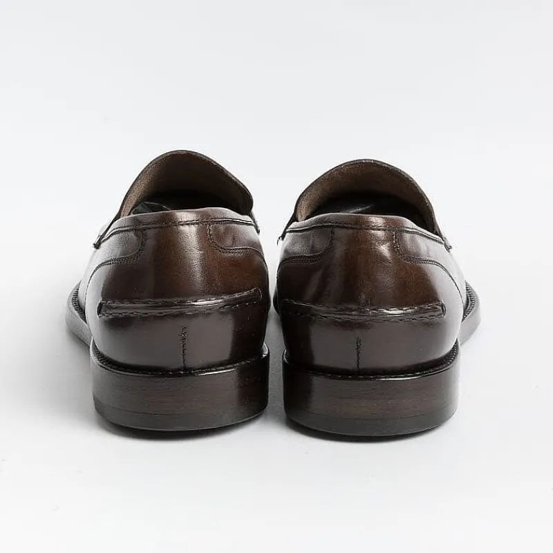 ALBERTO FASCIANI - Mocassino - 57020 - Edison - Mogano<Collezione Scarpe Uomo Mocassini