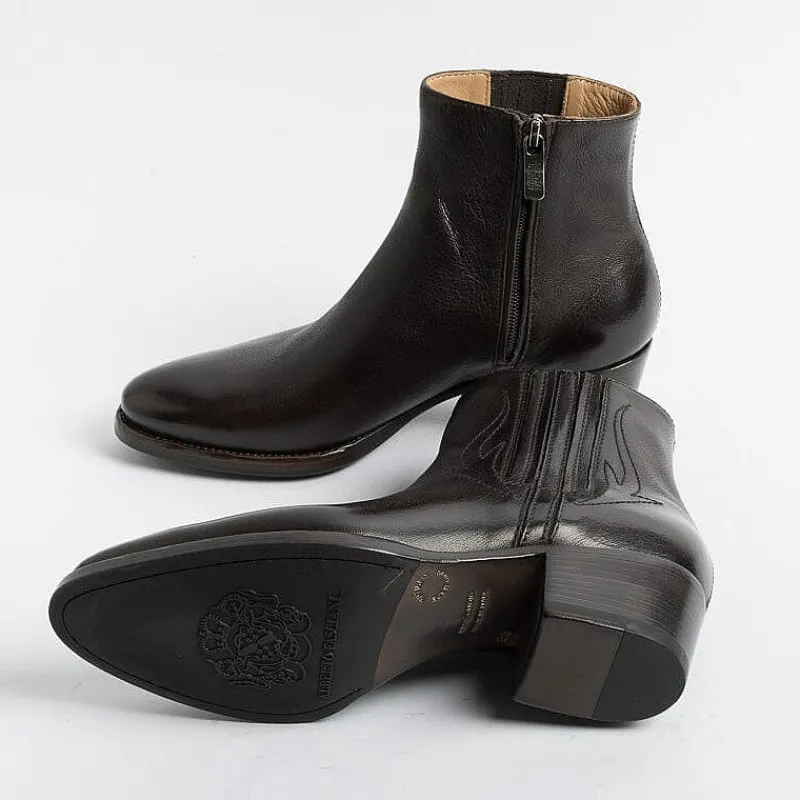 ALBERTO FASCIANI - Stivaletto Texano - Yara 54004 - Nero<Collezione Scarpe Donna Texani