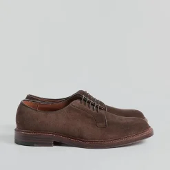 Alden - 9503 - Derby Camoscio - Tabacco<Collezione Scarpe Uomo Allacciate