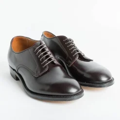 Alden - 53501 - Derby Liscio Modified (Ergonomica)- Cordovan Colore 8<Collezione Scarpe Uomo Allacciate