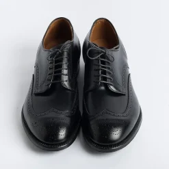 Alden - 54210 - Derby Vitello Duilio Modified (Ergonomica) - Nero<Collezione Scarpe Uomo Allacciate