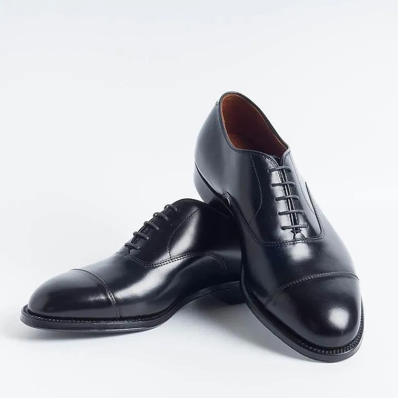 Alden - 907 - Francesina - Vitello Puntale - Nero<Collezione Scarpe Uomo Francesine