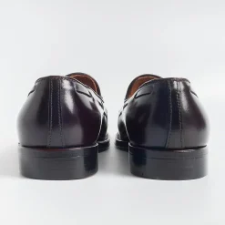 Alden - 563 - Mocassino Nappine - Cordovan Burgundy<Collezione Scarpe Uomo Mocassini