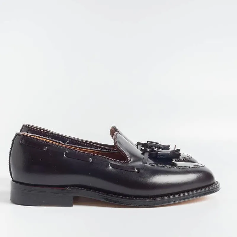 Alden - 563 - Mocassino Nappine - Cordovan Burgundy<Collezione Scarpe Uomo Mocassini