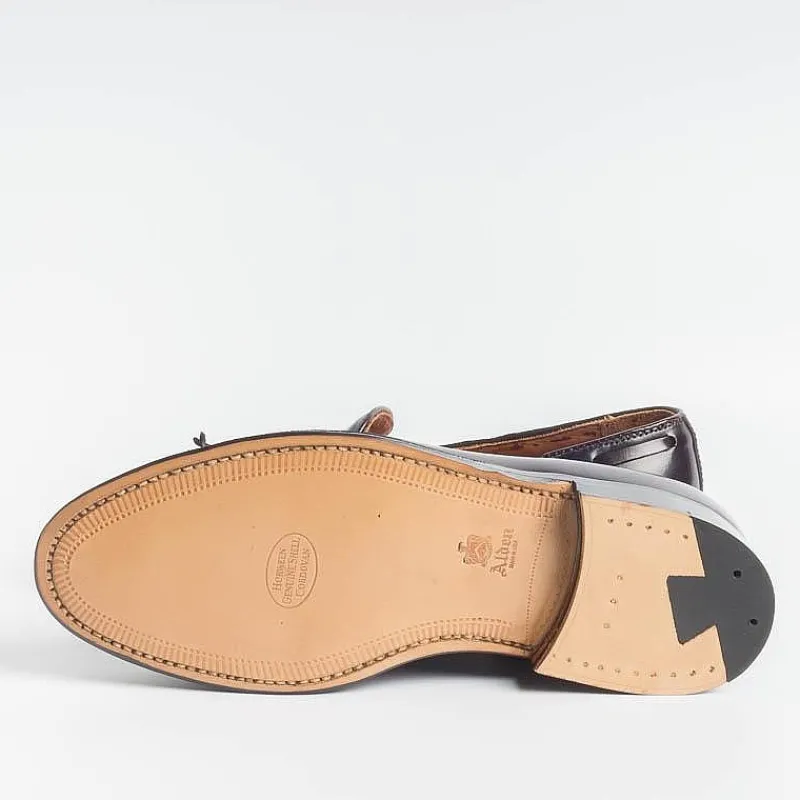 Alden - 563 - Mocassino Nappine - Cordovan Burgundy<Collezione Scarpe Uomo Mocassini