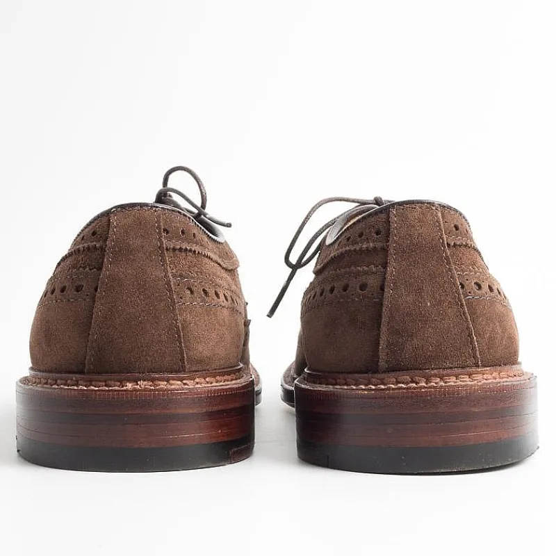 Alden - 97565 F - Derby Camoscio Duilio - Tabacco<Collezione Scarpe Uomo Allacciate