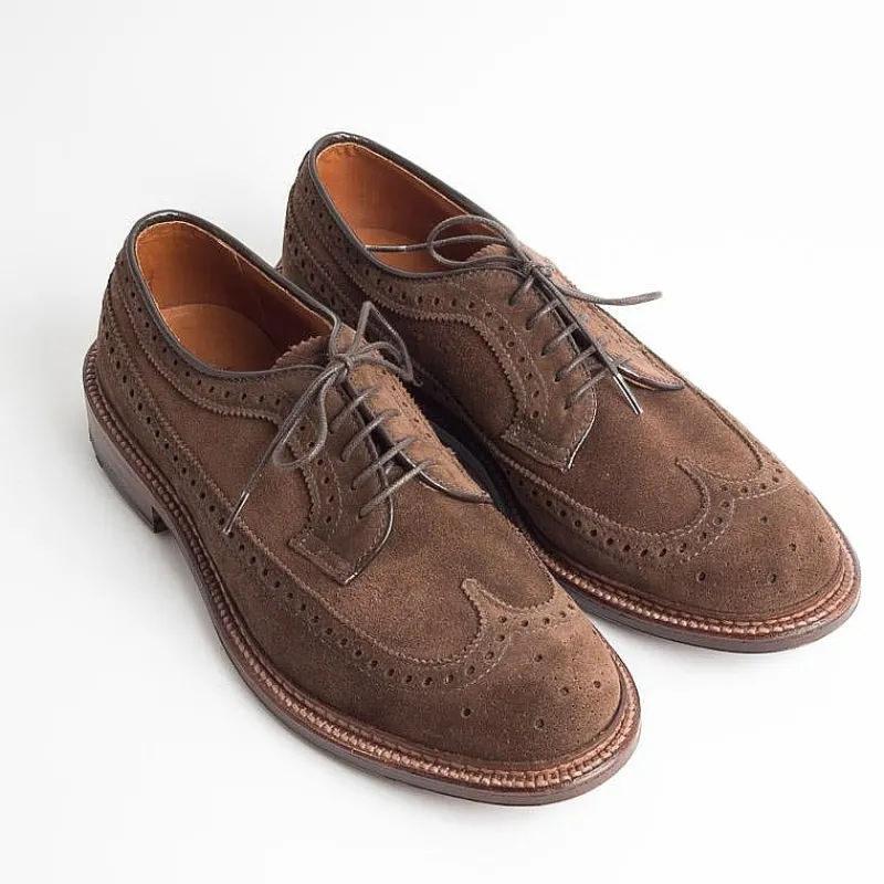 Alden - 97565 F - Derby Camoscio Duilio - Tabacco<Collezione Scarpe Uomo Allacciate
