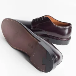 Alden - 2938 F - Derby Cordovan Burgundy Liscio<Collezione Scarpe Uomo Allacciate
