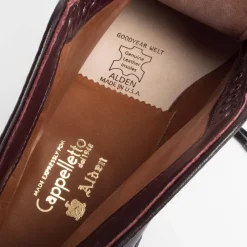 Alden - 2938 F - Derby Cordovan Burgundy Liscio<Collezione Scarpe Uomo Allacciate