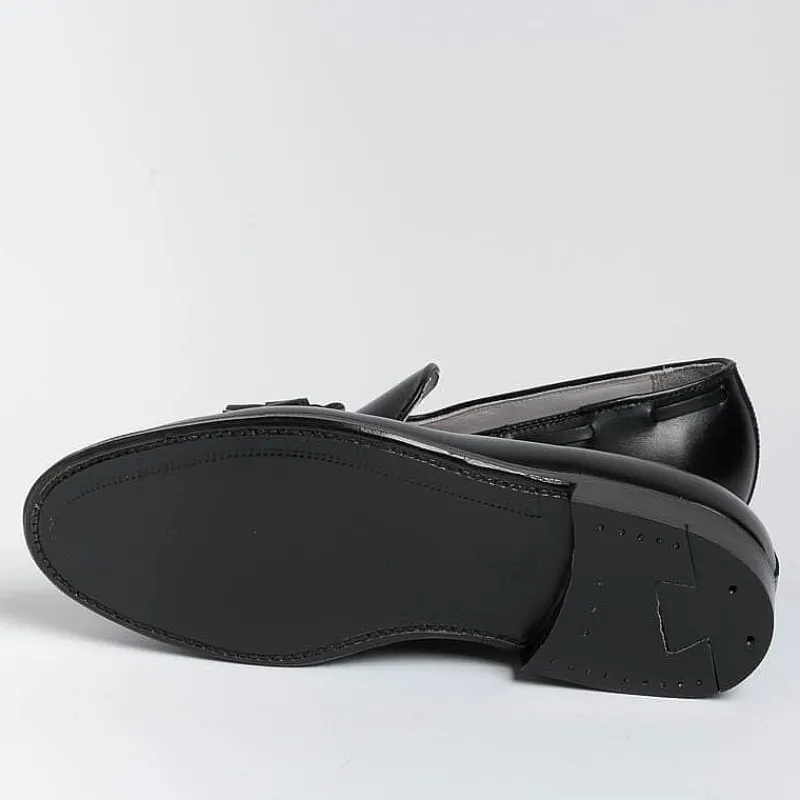 Alden - 660 Mocassino Tassel - Vitello Nero<Collezione Scarpe Uomo Mocassini