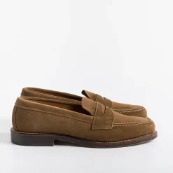 Alden - 6243F - Mocassino - Camoscio Snuff<Collezione Scarpe Uomo Mocassini