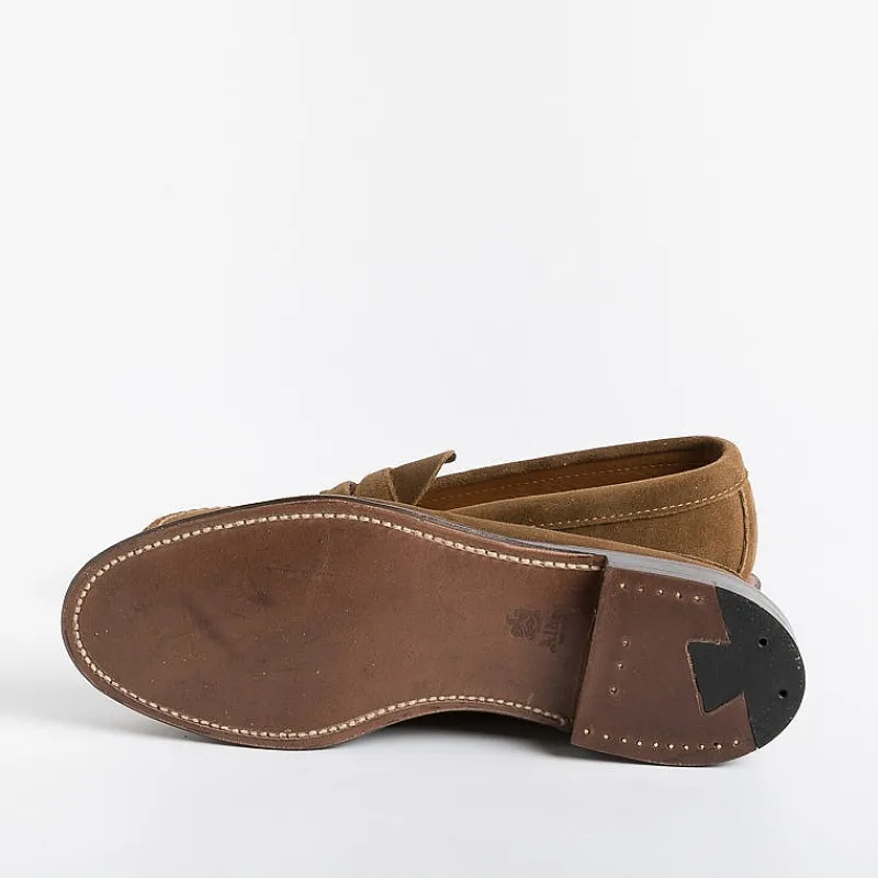 Alden - 6243F - Mocassino - Camoscio Snuff<Collezione Scarpe Uomo Mocassini