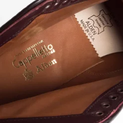 Alden - G6901 - Polacco Cappelletto 70° Anniversario - Cordovan Bordeaux<Collezione Scarpe Uomo Polacchi