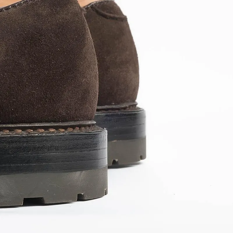 Alden - M5402C - Derby Camoscio Testa Moro<Collezione Scarpe Uomo Allacciate