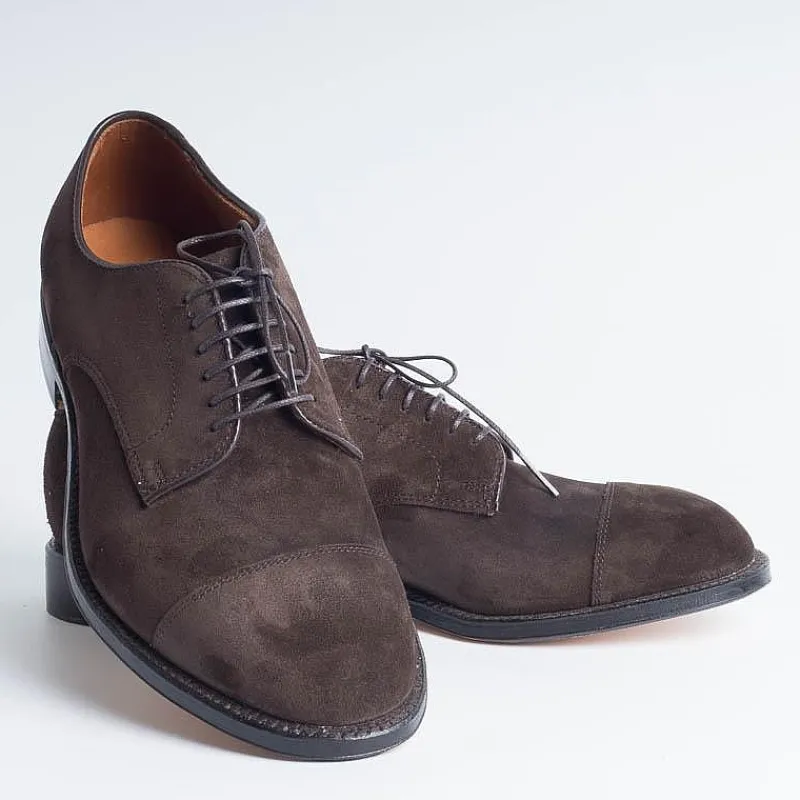 Alden - M0501Y - Derby Modified (Ergonomica)- Camoscio Testa Di Moro<Collezione Scarpe Uomo Allacciate