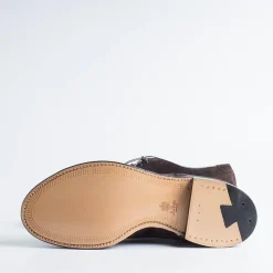 Alden - M0501Y - Derby Modified (Ergonomica)- Camoscio Testa Di Moro<Collezione Scarpe Uomo Allacciate