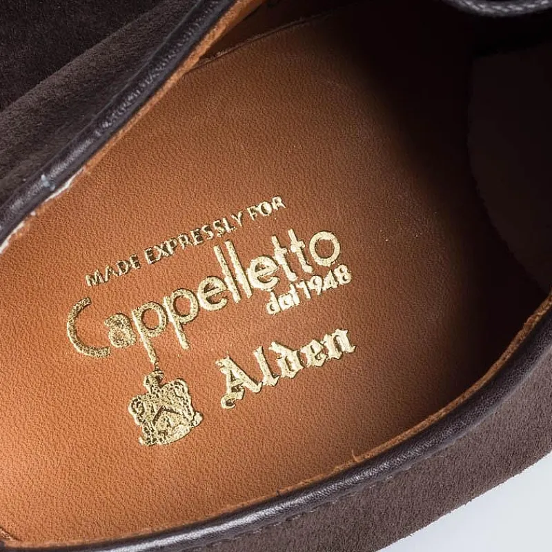 Alden - M0501Y - Derby Modified (Ergonomica)- Camoscio Testa Di Moro<Collezione Scarpe Uomo Allacciate