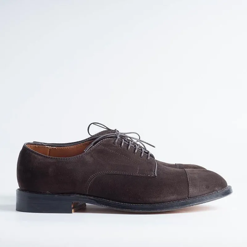 Alden - M0501Y - Derby Modified (Ergonomica)- Camoscio Testa Di Moro<Collezione Scarpe Uomo Allacciate