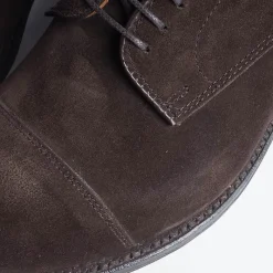 Alden - M0501Y - Derby Modified (Ergonomica)- Camoscio Testa Di Moro<Collezione Scarpe Uomo Allacciate