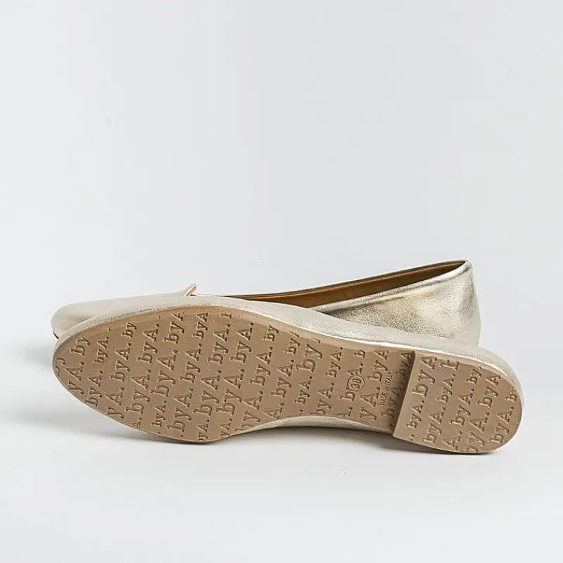 Anna F. Anna F - Ballerina - 5261 - Laminato Platino<Collezione Scarpe Donna Ballerine