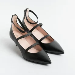 Anna F. - Decollete - 1656 - Pelle - Nero<Collezione Scarpe Donna Decollete