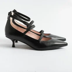 Anna F. - Decollete - 1656 - Pelle - Nero<Collezione Scarpe Donna Decollete
