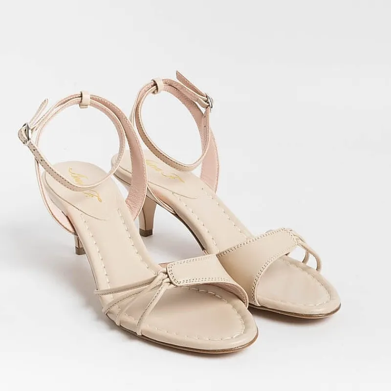 Anna F. - Sandali Con Tacco- 3665 - Nappa Gesso<Collezione Scarpe Donna Sandali Con Tacco