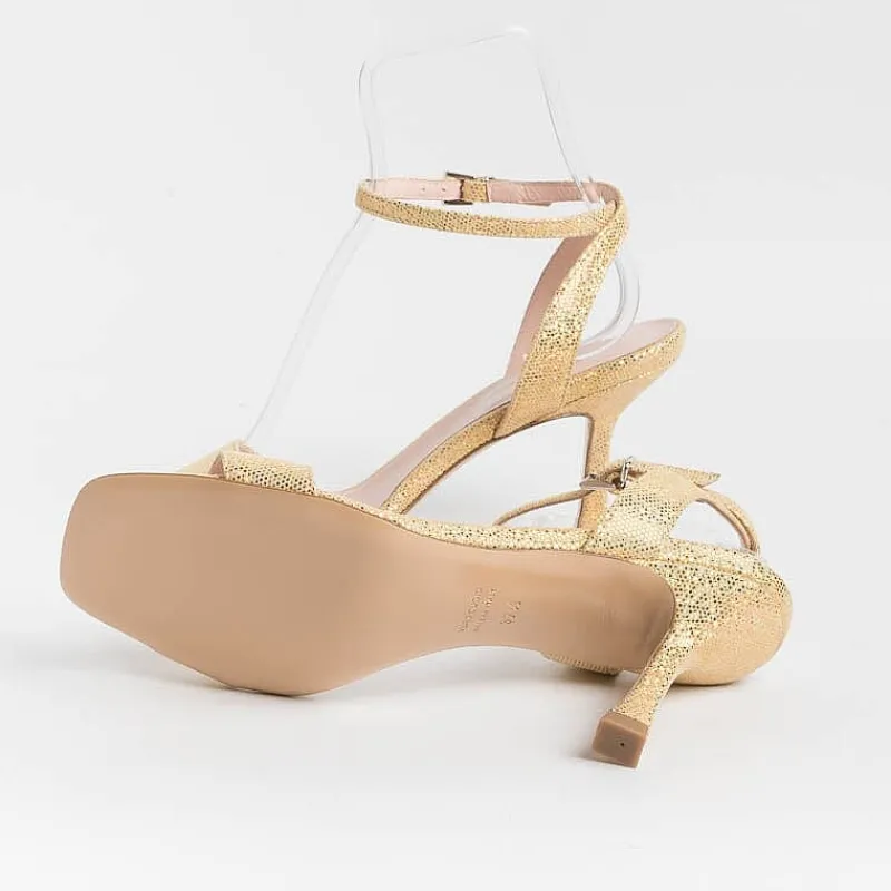 Anna F. - Sandali Con Tacco- 3687 - Iride Platino<Collezione Scarpe Donna Cerimonia - Scarpe E Pochette
