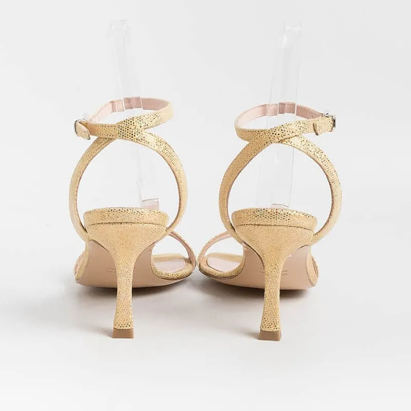 Anna F. - Sandali Con Tacco- 3687 - Iride Platino<Collezione Scarpe Donna Cerimonia - Scarpe E Pochette