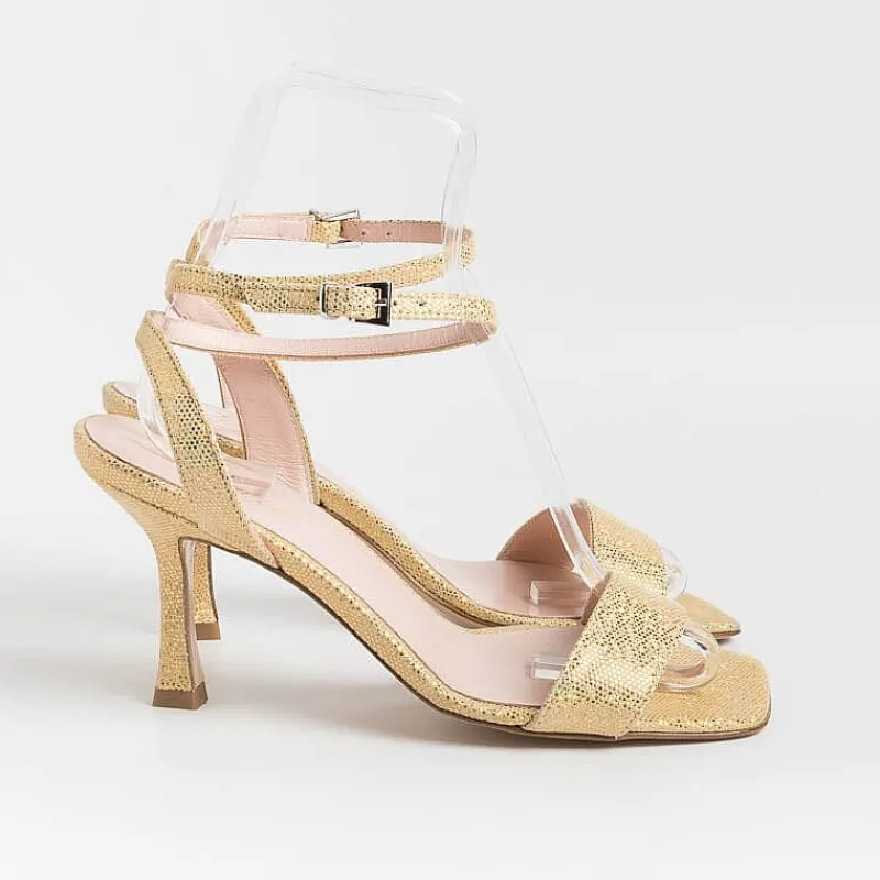 Anna F. - Sandali Con Tacco- 3687 - Iride Platino<Collezione Scarpe Donna Sandali Con Tacco