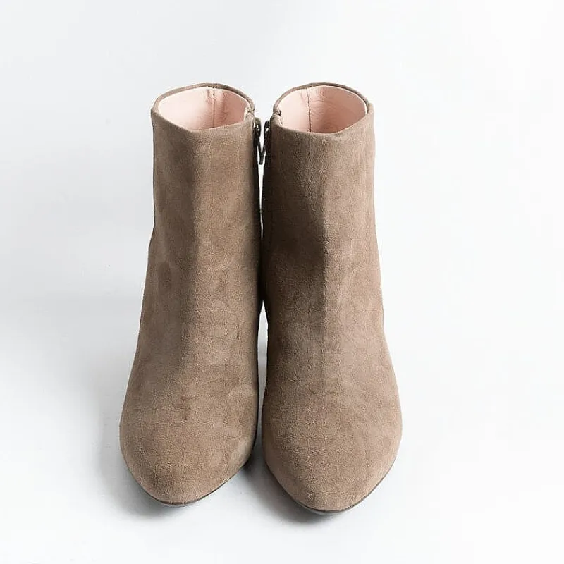 Anna F. Anna F - Stivaletto - 9791 - Camoscio Visone<Collezione Scarpe Donna Stivaletti