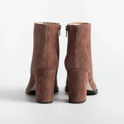 Anna F. Anna F - Stivaletto - 9685 - Velour Corten<Collezione Scarpe Donna Stivaletti