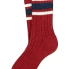 ANT 45 Ant - Calzini Curtis- R41 - Rosso<Collezione Accessori Donna Calzini
