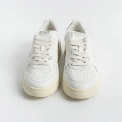 AUTRY - Collezione donna Autry - Aulw Ll55 -Sneakers Low Wom All Leat - Bianco Malva<Collezione Scarpe Donna Sneakers