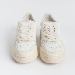 AUTRY - Collezione donna Autry - Aulw Wb28 - Sneakers Low Wom Leat - Bianco Rosa Chiaro<Collezione Scarpe Donna Sneakers