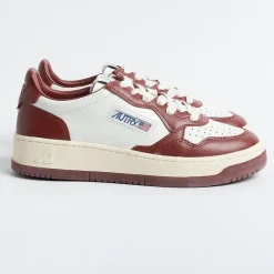 AUTRY - Collezione donna Autry - Aulw Wb35 -Sneakers Low Wom Leat - Bianco Syrah<Collezione Scarpe Donna Sneakers