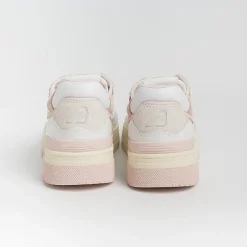 AUTRY - Collezione donna Autry - Rolw Mm14 - Sneakers Low Wom - Bianco Rosa<Collezione Scarpe Donna Sneakers