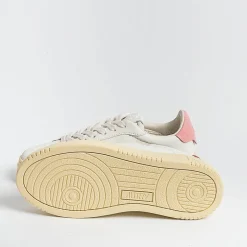 AUTRY - Collezione donna Autry Adlw Ng04 - Sneakers Low Wom Goat Nabuk - Rosa<Collezione Scarpe Donna Sneakers