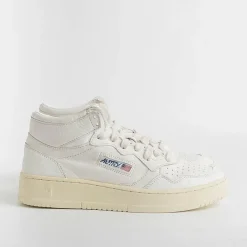 AUTRY - Collezione donna Autry Aumw Gg04 -Sneakers Mid Wom Goat- Bianco<Collezione Scarpe Donna Sneakers