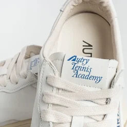 AUTRY - Collezione uomo Autry Sneakers Aulm Ce18- Low Man Leat - Bianco Piping Azzurro<Collezione Scarpe Uomo Sneakers