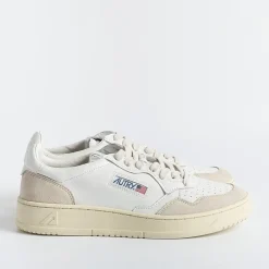 AUTRY - Collezione uomo Autry Sneakers Aulm Ls33 - Low Man Leat/Suede - Bianco/ Bianco<Collezione Scarpe Uomo Sneakers