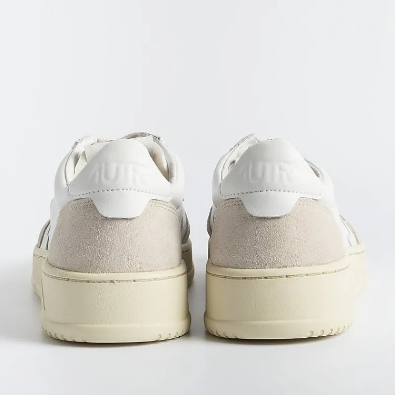 AUTRY - Collezione uomo Autry Sneakers Aulm Ls33 - Low Man Leat/Suede - Bianco/ Bianco<Collezione Scarpe Uomo Sneakers