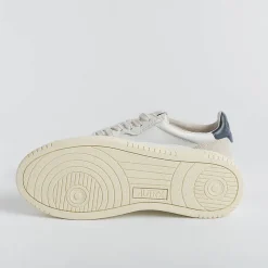 AUTRY - Collezione uomo Autry Sneakers Aulm Ls28 - Low Man All Leat/Suede - Bianco Blu<Collezione Scarpe Uomo Sneakers