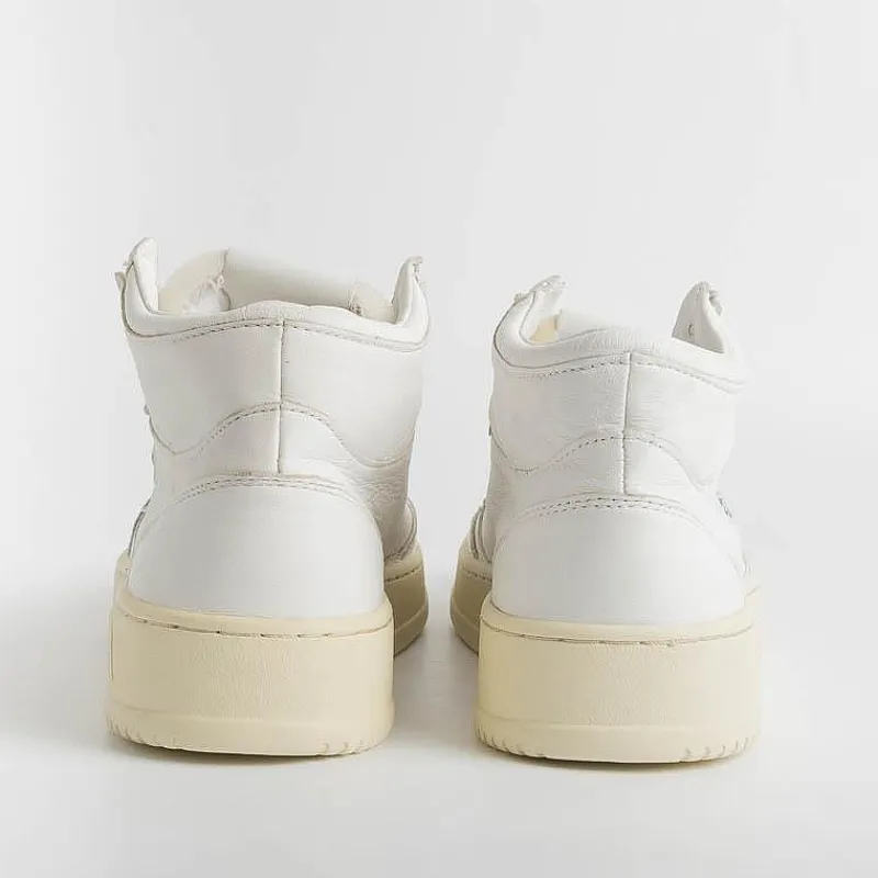 AUTRY - Collezione uomo Autry Sneakers Aumm Gg04 - Mid Man Goat - White<Collezione Scarpe Uomo Sneakers