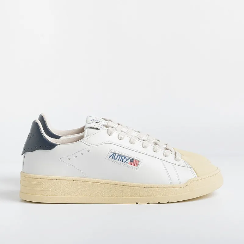 AUTRY - Collezione uomo Autry Sneakers Bllm Tc05 - Low Man Tc/Bob - Bianco/Blu<Collezione Scarpe Uomo Sneakers