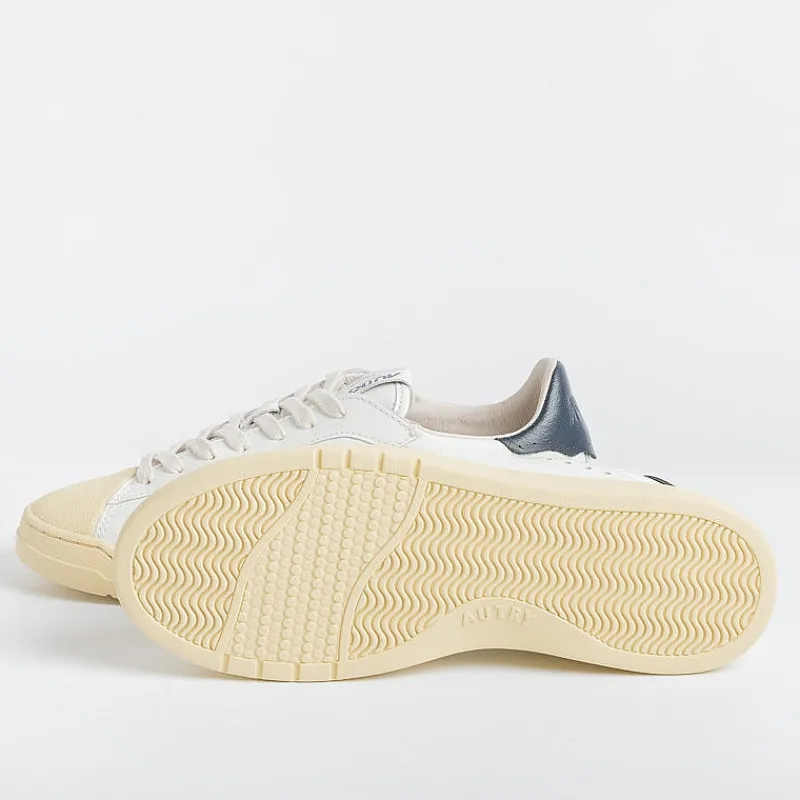 AUTRY - Collezione uomo Autry Sneakers Bllm Tc05 - Low Man Tc/Bob - Bianco/Blu<Collezione Scarpe Uomo Sneakers