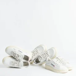 AUTRY - Collezione donna Autry -Sneakers Kdlk Ll15 - Low Kid - Leath/Leat - Bianco<Collezione Scarpe Donna Sneakers